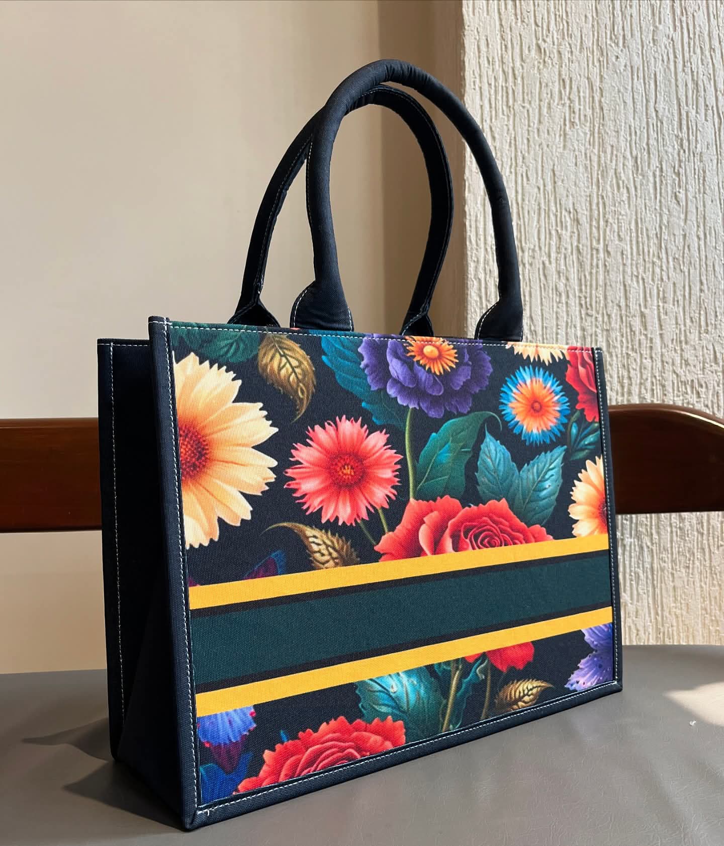 Noir Garden Luxe Bag