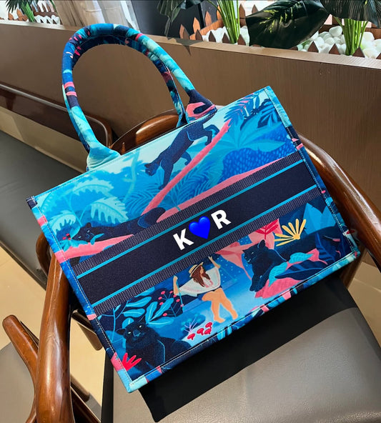 Midnight Jungle Personalized Bag
