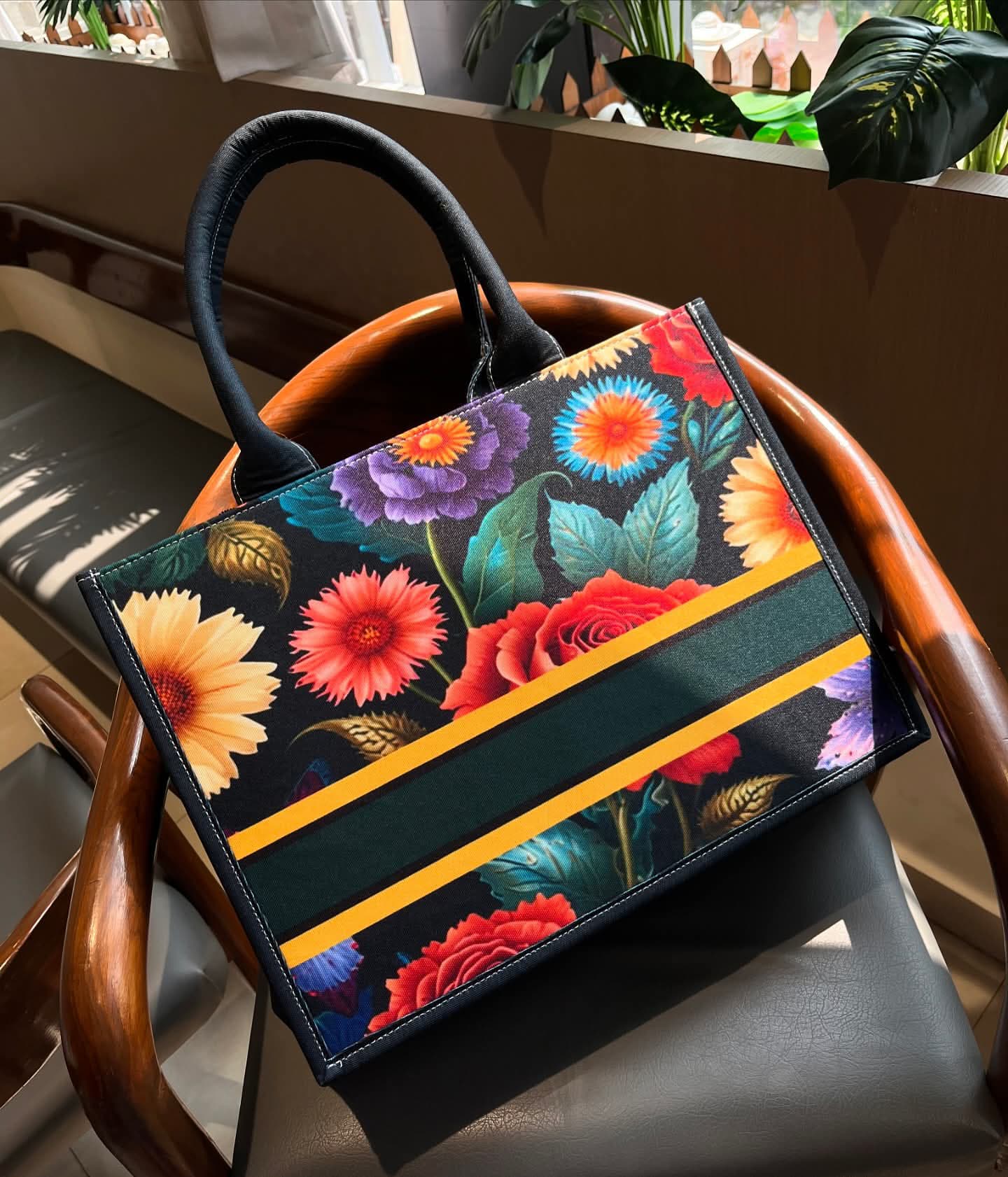 Noir Garden Luxe Bag